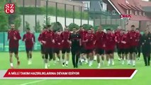 A Milli Takım, İtalya maçının hazırlıklarına devam etti