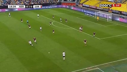 Goal - 1:0 - 20' Gosens R. (Havertz K.), Germany