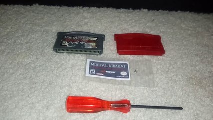 Game Boy Advance Cartridge Shell Replacement