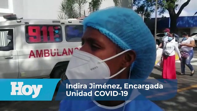 Indira Jiménez, Encargada Unidad COVID-19