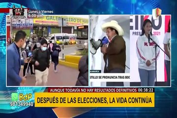 Estación Naranjal: ¿Qué opina la gente sobre los resultados de la ONPE al 90%?