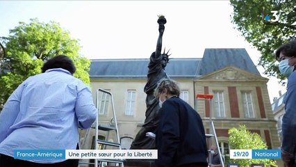 France-Amérique : une deuxième Statue de la liberté, plus petite, est en route
