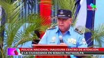 Policía Nacional inaugura centro de atención a la ciudadanía en Sébaco, Matagalpa