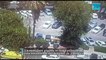 Un sumidero gigante se traga autos en el estacionamiento del hospital de Jerusalén