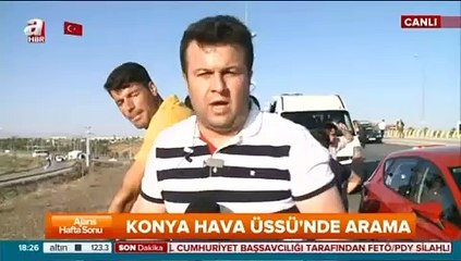 Konya 3. Ana Jet Havaüssü'nde operasyon