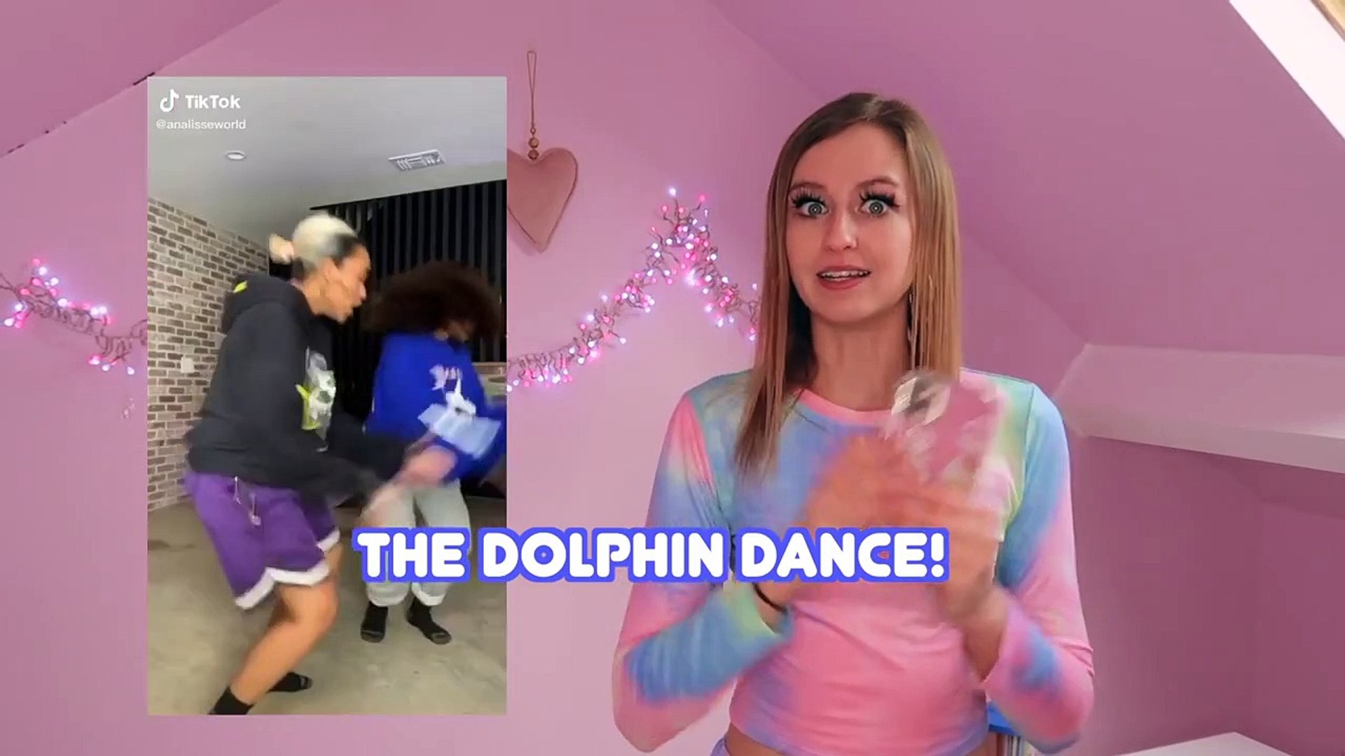 How To Dolphin Dance Tiktok Tutorial!! *Easy*