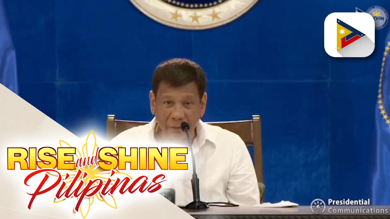 Pangulong Duterte, nagpaalala sa publiko na huwag palampasin ang 2nd dose ng bakuna