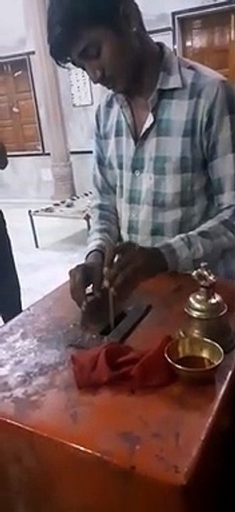 Robbery in temple covid 19