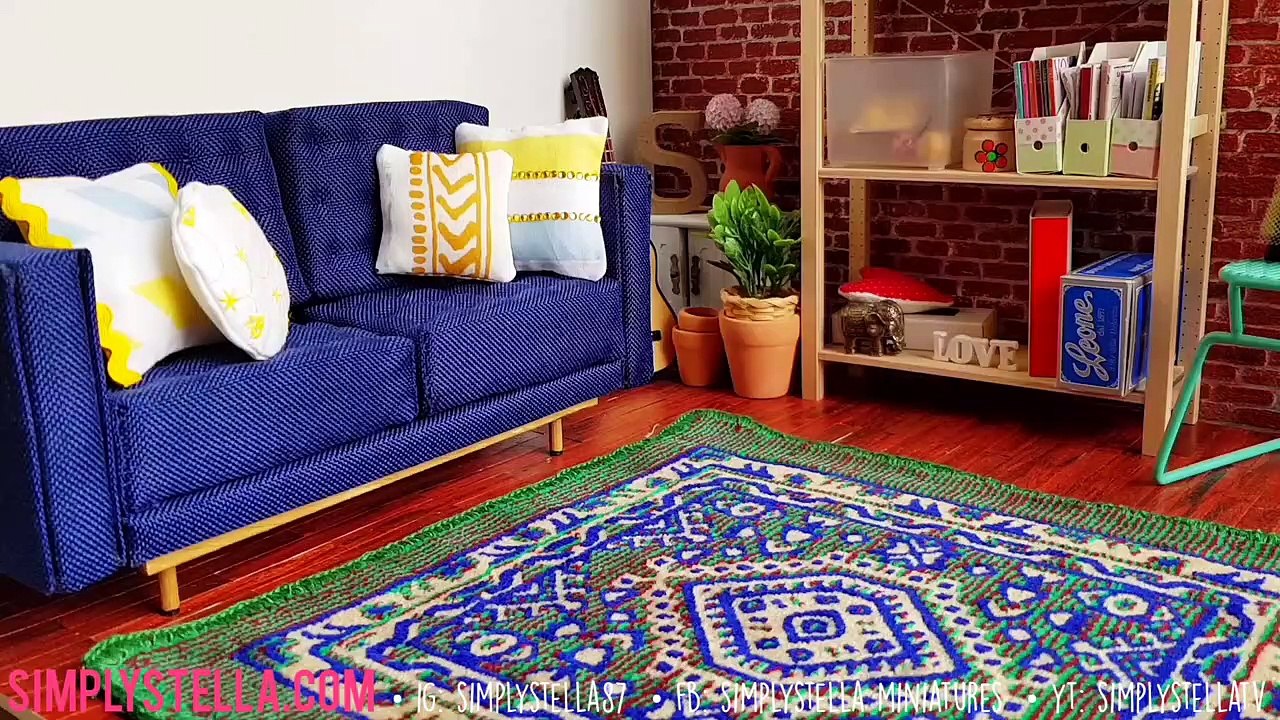 Diy Miniature Coffee Table: How To Make A Coffee Table For Barbie Or Dollhouses | Handmade Miniature