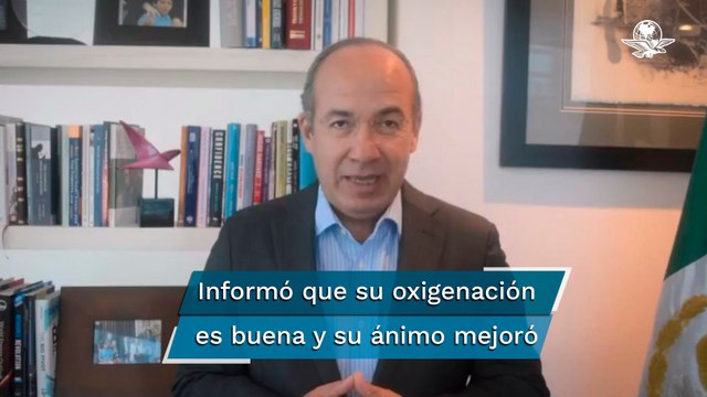 Calderón acude a hospital para hacerse estudios por Covid