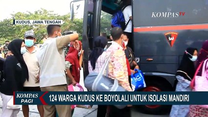 124 Warga Kudus ke Boyolali Untuk Isolasi Mandiri