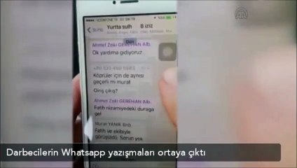 Alçakların WhatsApp yazışmaları ortaya çıktı