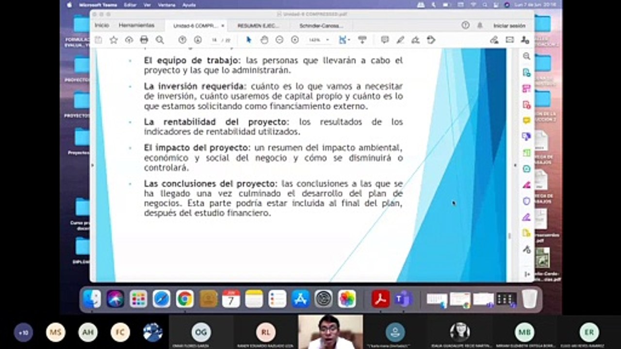 Proyectos 20hrs: Resumen Ejecutivo