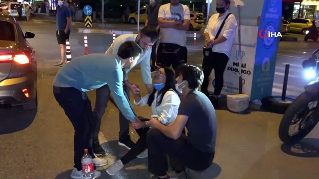 Alkollü sürücü dehşet saçtı: Önce 5 araca ardından 5 yayaya çarpan sürücü gözaltına alındı