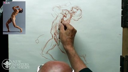 (Sketch With Jess) Present How to Compose Shapes in Your Figure Drawing with Glenn Vilppu- 3