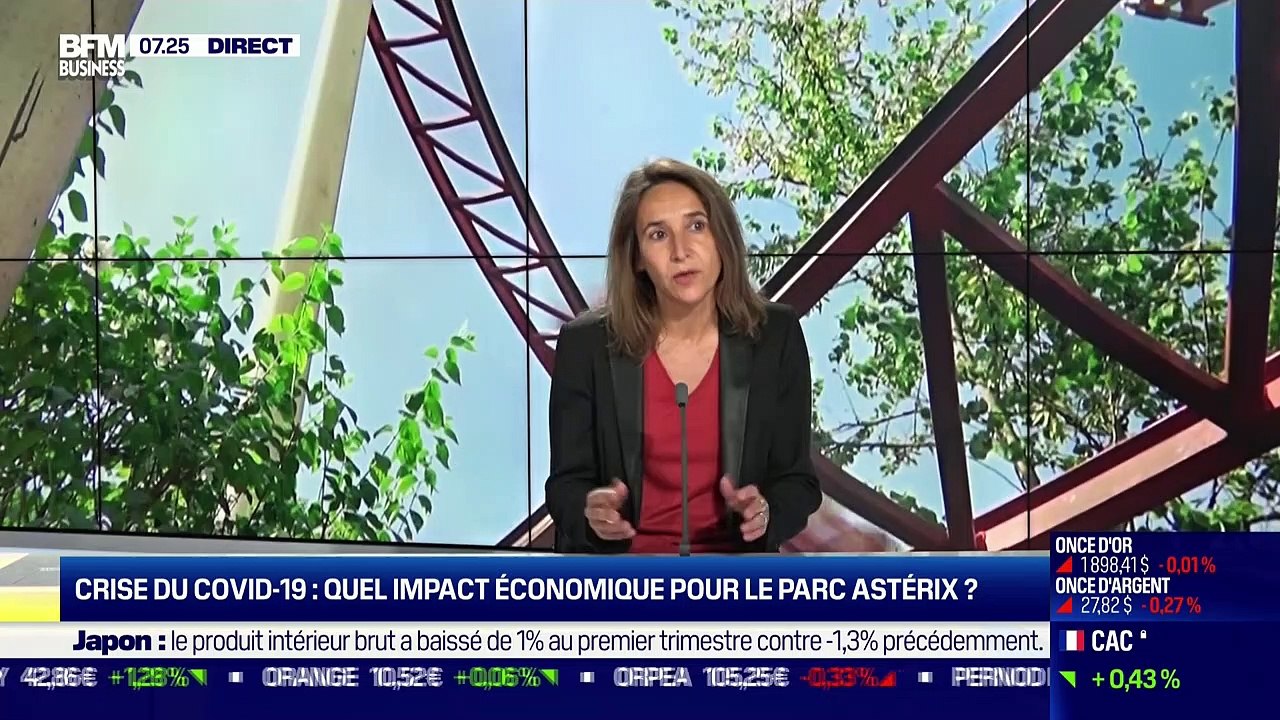 Delphine Pons (Parc Astérix): Le Parc Astérix rouvre ses portes demain avec une jauge limitée - 08/06