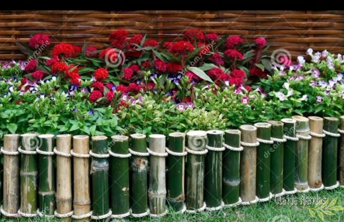Idéias De Cercas De Bambu Para Ornamentar Seu Jardim!!