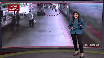 RAF Constable Rescues Man From Running Over by Train at LTT, Mumbai