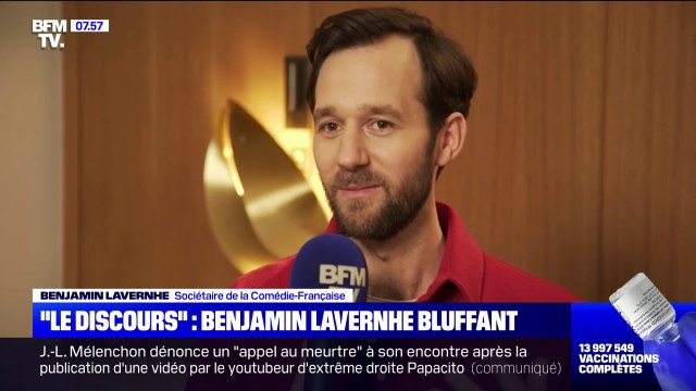 Le bluffant Benjamin Lavernhe pour son premier rôle pour Le discours