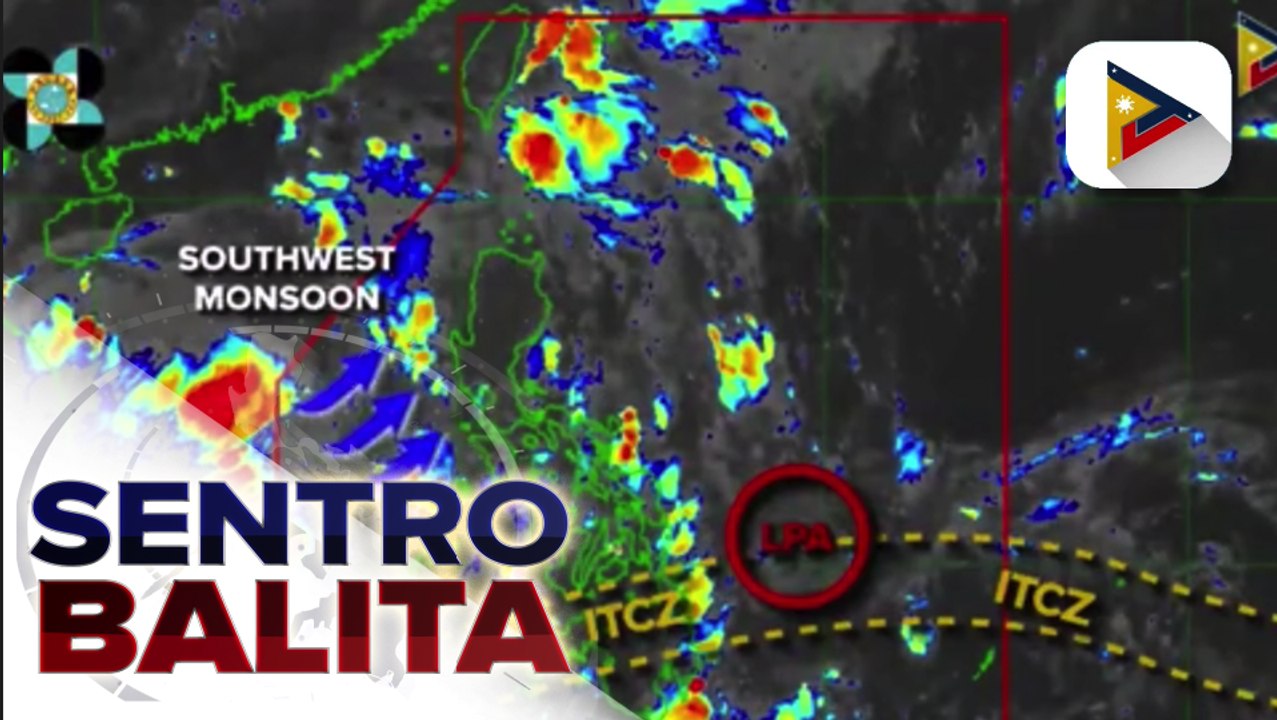 PTV INFO WEATHER: LPA na nakapaloob sa ITCZ,  nakaapekto sa Visayas at Mindanao ; Southwest Monsoon o Habagat, umiiral sa buong Luzon