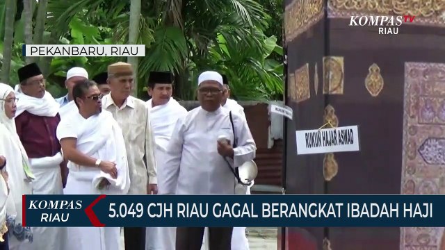 5.049 CJH Riau Gagal Berangkat Ibadah Haji