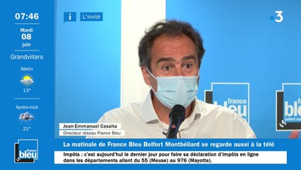 L'invité de France Bleu Belfort : Jean-Emmanuel Casalta, le directeur du réseau France Bleu