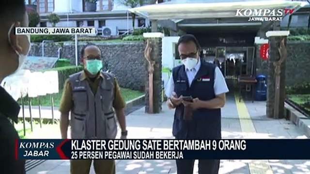 Klaster Gedung Sate Bertambah, 40 Pegawai Positif Covid-19