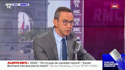 Bruno Retailleau sur 2022: "Marine Le Pen n'est pas crédible, elle ruinerait la France"