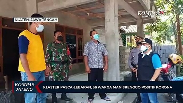 Klaster Pasca Lebaran, 56 Warga Manisrenggo Positif Corona