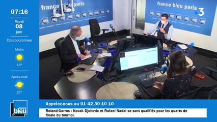 08/06/2021 - La matinale de France Bleu Paris