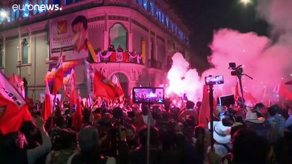 El izquierdista Pedro Castillo lidera el recuento a falta de las últimas 3 000 actas