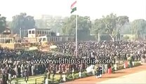 Republic day flag hoisting