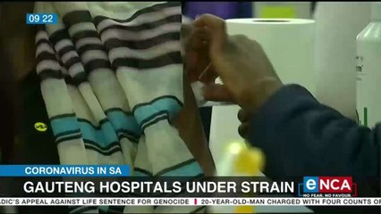 Gauteng hospital under strain due to COVID-19