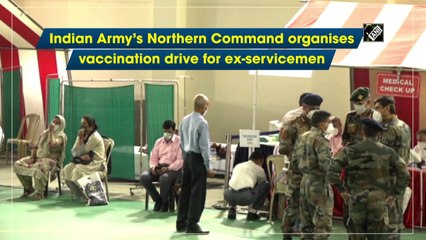 Indian Army’s Northern Command organises Covid-19 vaccination drive for ex-servicemen