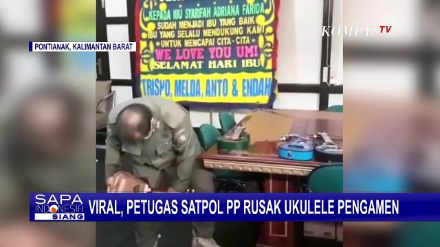 Wali Kota Pontianak Akan Ganti 5 Ukulele yang Dirusak Petugas Satpol PP