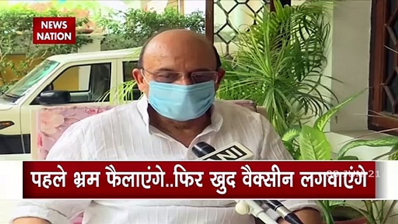 Vaccination: पहले वैक्सीन के लिए भ्रम फैला कर अब टीका लगवाने को तैयार हैं अखिलेश