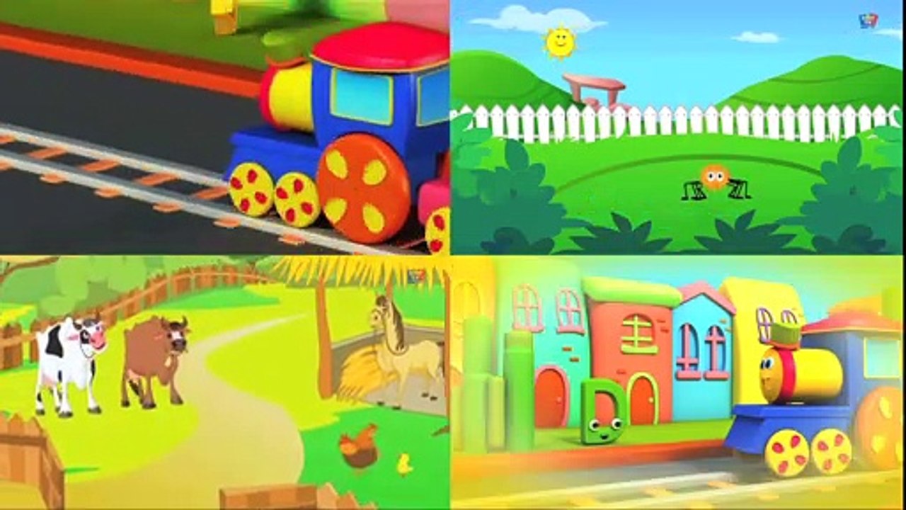 Roues sur le bus - Rime enfant - Chansons de bébé - Nursery Songs - The Wheels On The Bus Song
