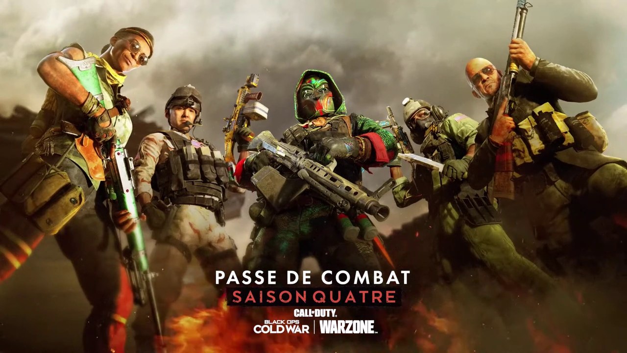 Call of Duty : Black Ops Cold War & Warzone - Bande-annonce du Passe de combat de la Saison 4