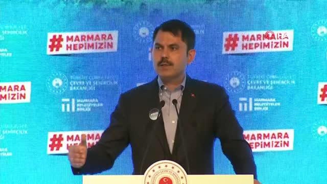 Son dakika haberleri... Bakan Kurum, Marmara Denizi Koruma eylem planını açıkladı