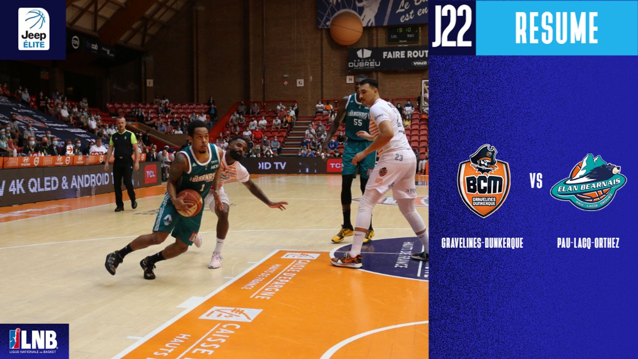 Gravelines-Dunkerque vs. Pau-Lacq-Orthez (80-100) - Résumé - 2020/21