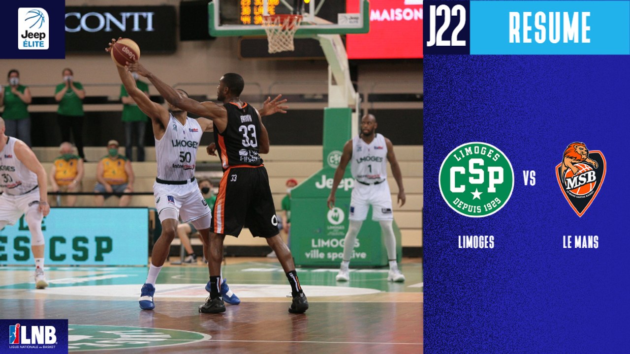 Limoges vs. Le Mans (84-88) - Résumé - 2020/21