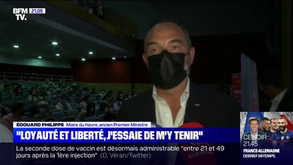 Edouard Philippe: "J'essaye de gouverner mon action en respectant deux principes: la loyauté et la liberté"