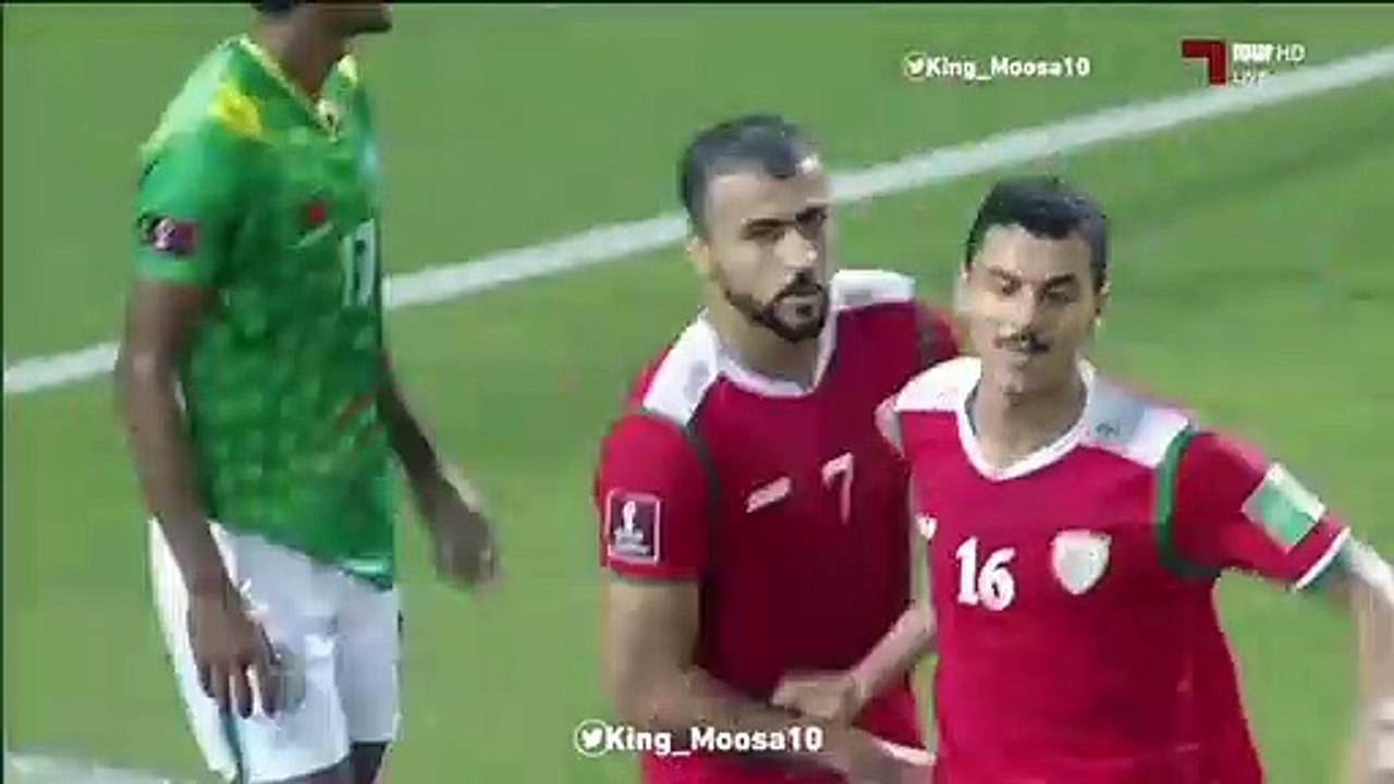 بنغلادش 0 × 3 عمان | اهداف المباراة بصوت المعلق خليل البلوشي ⚽ "