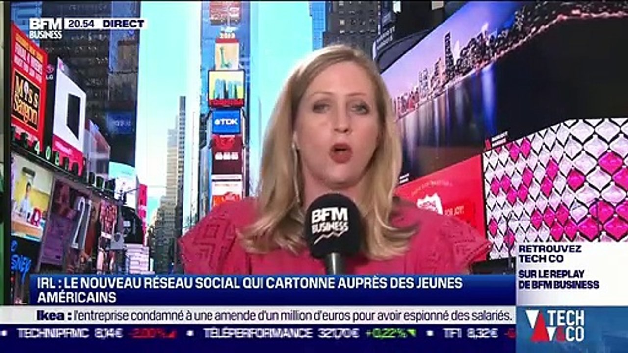 What's up New York : IRL, le nouveau réseau social qui cartonne auprès des jeunes Américains - 15/06