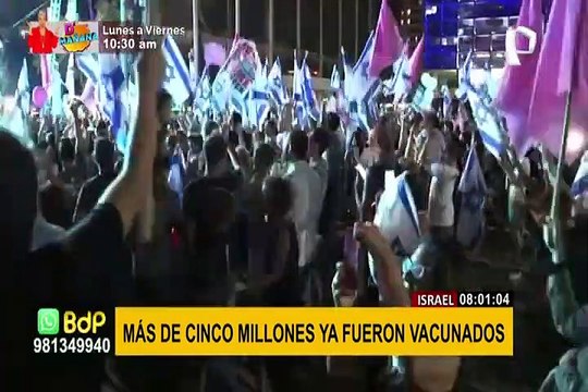 Israel le dice adiós a mascarillas: levantan su uso obligatorio en espacios interiores