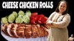How To Cook? Cheese Chicken Rolls Recipe | Nhor'S Kitchen
