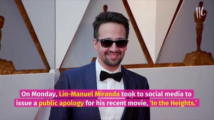 Lin-Manuel Miranda Apologizes for ‘In the Heights’ Colorism