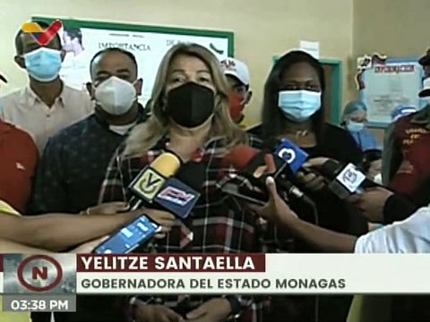 Monagas | Mil dosis han sido aplicadas durante el primer día de vacunación contra la COVID-19