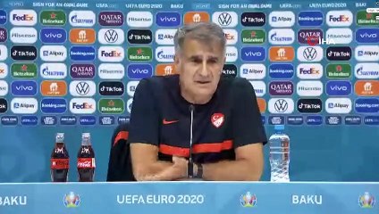Şenol Güneş: “Galler’den üstün olduğumuzu göstereceğiz”