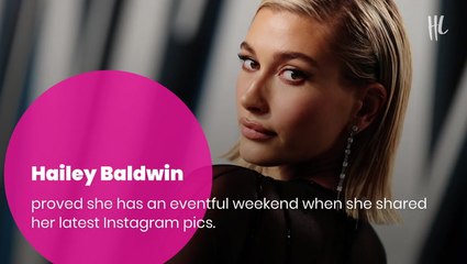 Download Video: Hailey Baldwin Gets Cheeky In Sexy New Bikini Pics From Tropical ‘Gals’ Weekend’